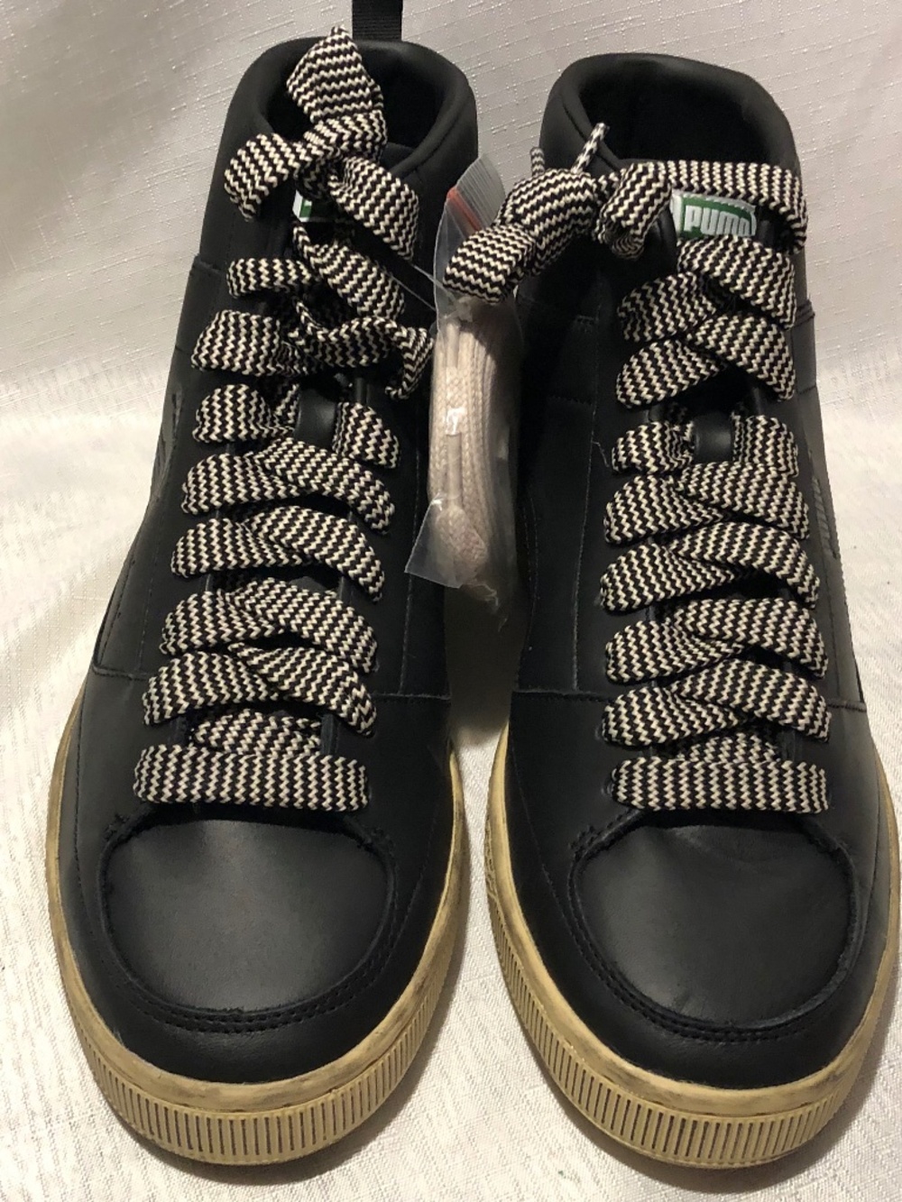 Puma Suede Mid x Rhuigi, Men's Size 12, Black, New in Box